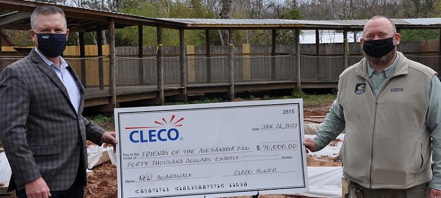 Cleco Donation to FOTAZ_2_webnews